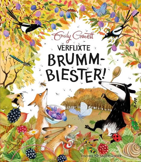 Emily Gravett: Verflixte Brummbiester, Buch