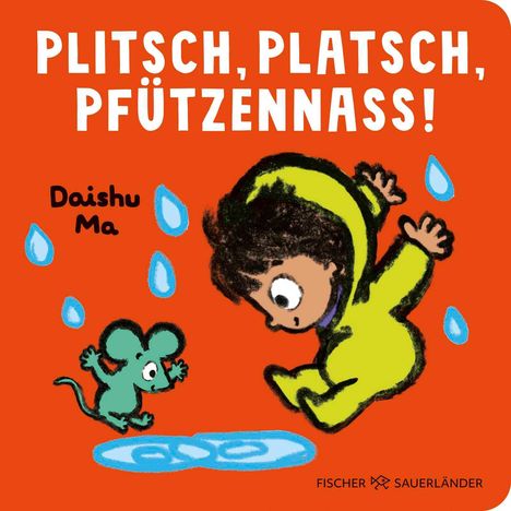 Plitsch, platsch, pfützennass!, Buch