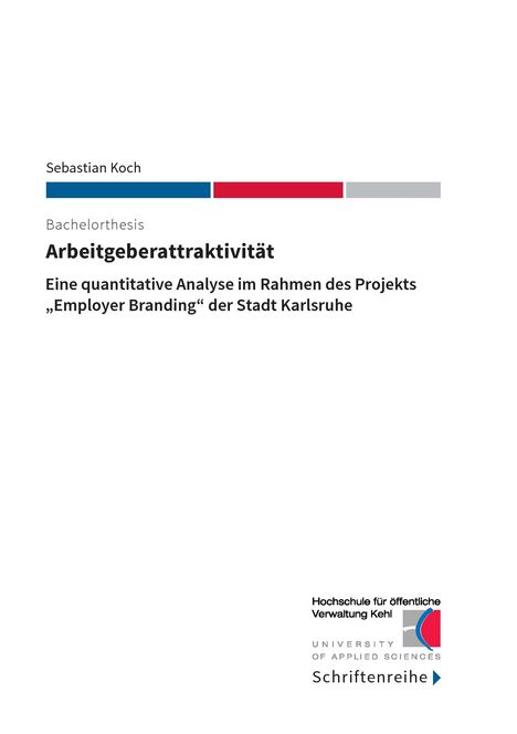 Sebastian Koch: Arbeitgeberattraktivität, Buch