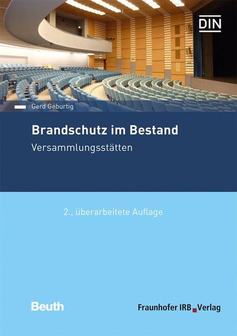 Gerd Geburtig: Brandschutz im Bestand. Versammlungsstätten., Buch