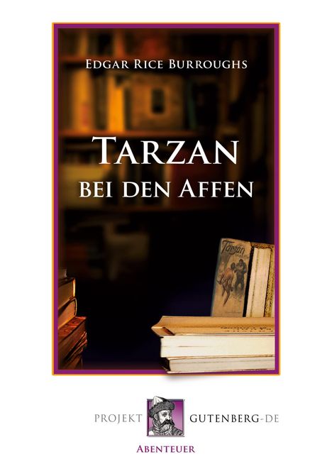 Edgar Rice Burroughs: Tarzan bei den Affen, Buch