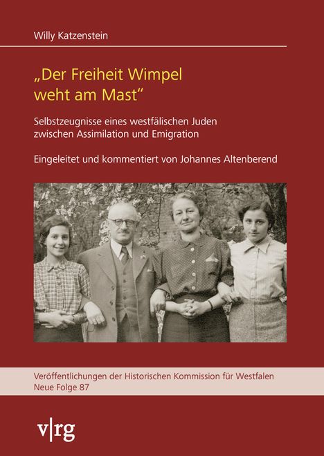 Willy Katzenstein: »Der Freiheit Wimpel weht am Mast«, Buch