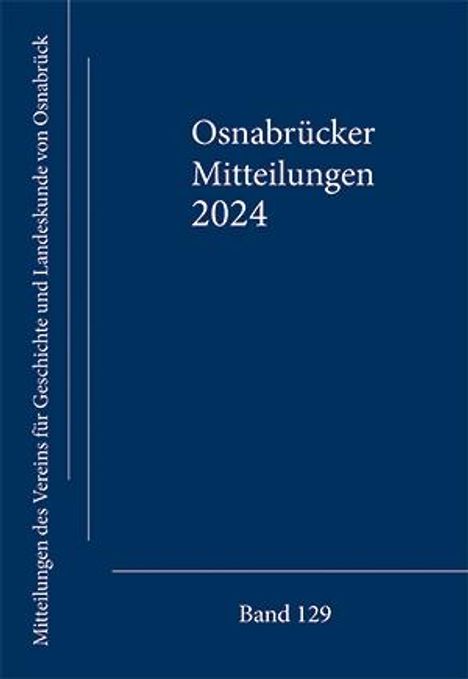 Osnabrücker Mitteilungen, Buch