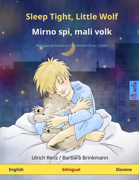 Ulrich Renz: Sleep Tight, Little Wolf - Mirno spi, mali volk (English - Slovene), Buch