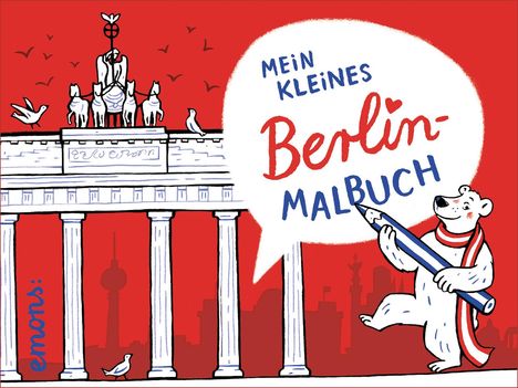 Mein kleines Berlin-Malbuch, Buch