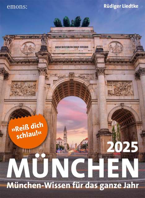 Rüdiger Liedtke: München 2025, Kalender