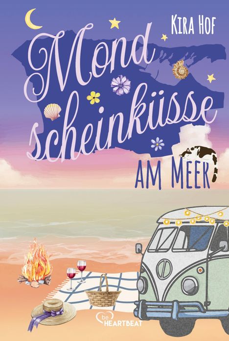 Kira Hof: Mondscheinküsse am Meer, Buch