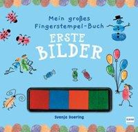 Svenja Doering: Doering, S: Mein großes Fingerstempel-Buch - Erste Bilder, Buch