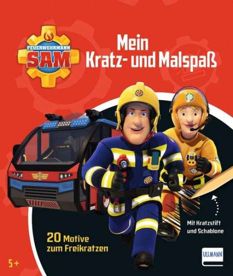 Mein Kratz- und Malspaß - Feuerwehrmann Sam, Buch