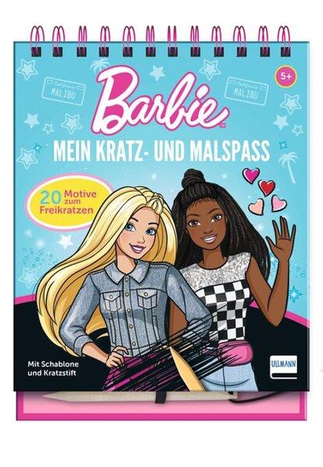 Mein Kratz- und Malspaß - Barbie, Buch