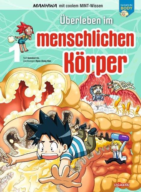 Gomdori Co.: Manhwa mit coolem MINT-Wissen: Überleben im menschlichen Körper (Band 1 von 3), Buch