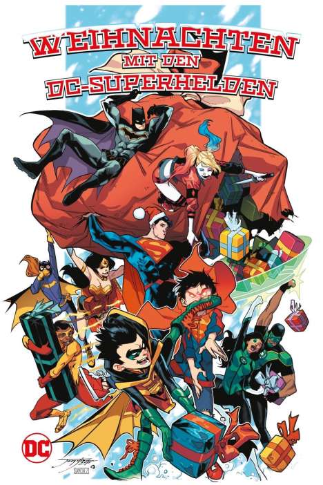 Tim Dini: Weihnachten mit den DC-Superhelden, Buch