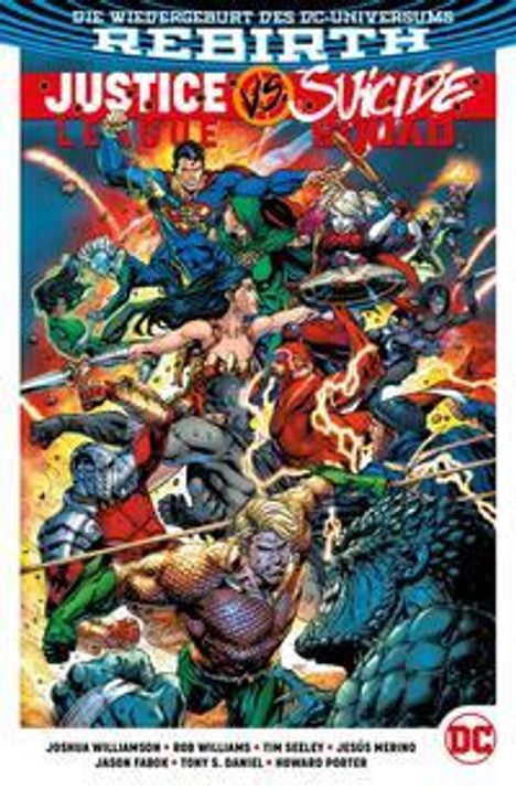 Joshua Williamson: Williamson, J: Justice League vs. Suicide Squad, Buch