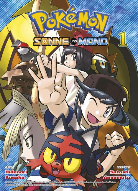 Hidenori Kusaka: Pokémon - Sonne und Mond, Buch