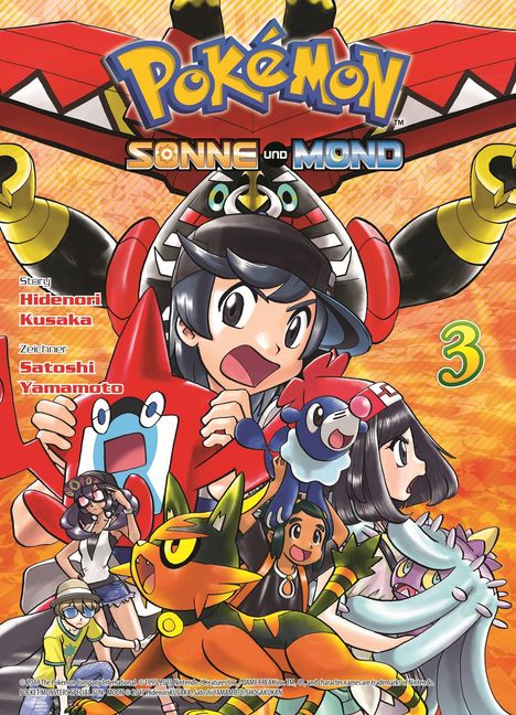 Hidenori Kusaka: Pokémon - Sonne und Mond, Buch