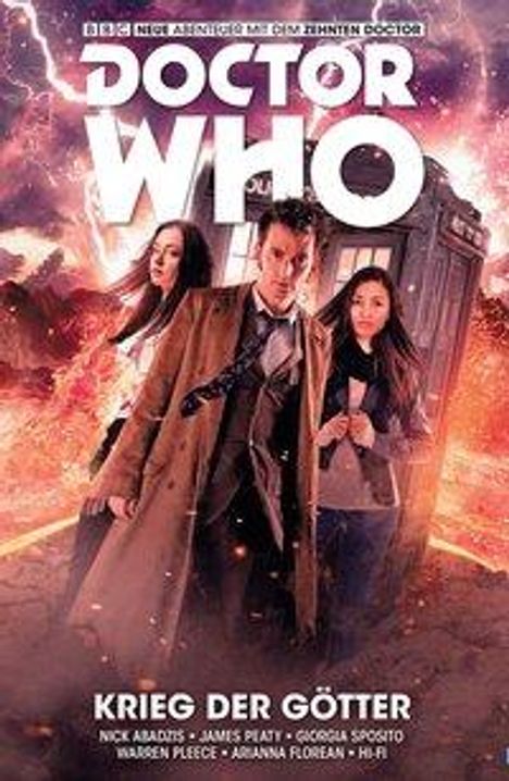 Nick Abadzis: Abadzis, N: Doctor Who - Der zehnte Doctor, Buch