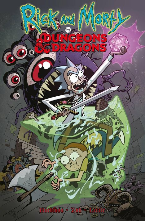 Patrick Rothfuss: Rothfuss, P: Rick and Morty vs. Dungeons &amp; Dragons, Buch