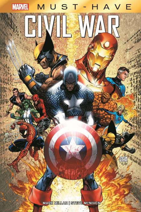 Mark Millar: Marvel Must-Have: Civil War, Buch