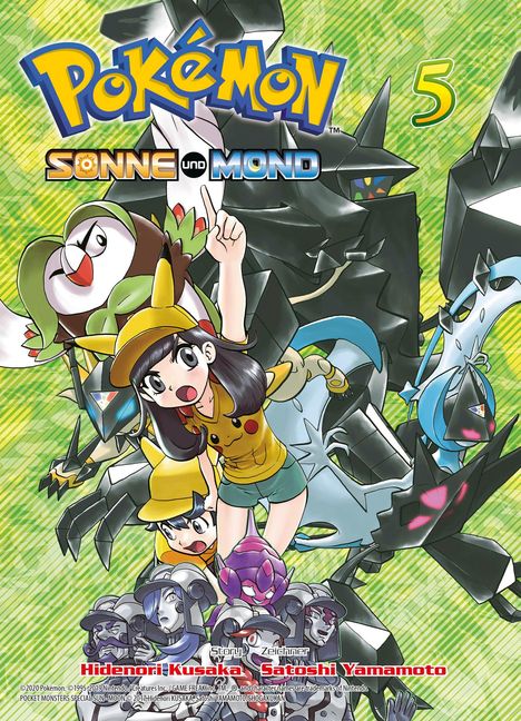 Hidenori Kusaka: Pokémon - Sonne und Mond, Buch