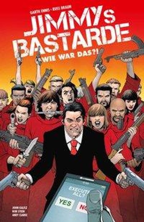 Garth Ennis: Jimmys Bastarde, Buch