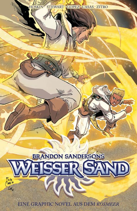 Brandon Sanderson: Brandon Sandersons Weißer Sand - Eine Graphic Novel aus dem Kosmeer, Buch