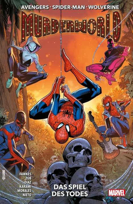 Jim Zub: Avengers, Spider-Man, Wolverine: Murderworld - Das Spiel des Todes, Buch