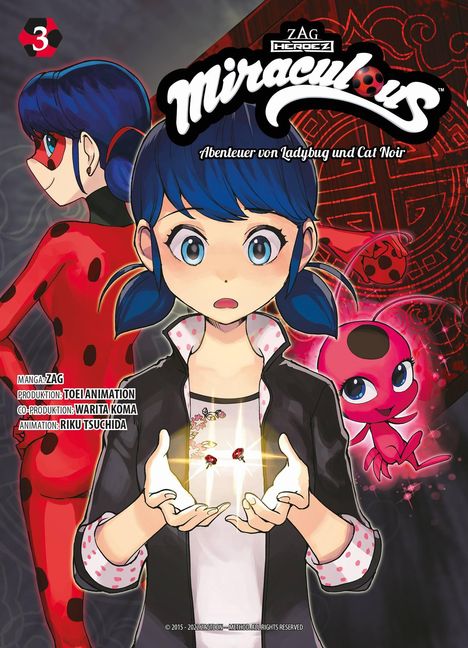 Warita Koma: Miraculous - Die Abenteuer von Ladybug und Cat Noir (Manga) 03, Buch