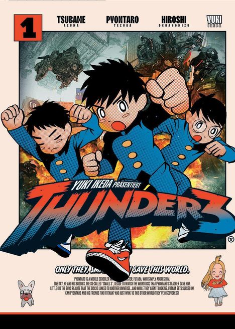 Yuki Ikeda: Thunder 3 Band 01, Buch