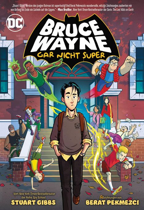 Stuart Gibbs: Bruce Wayne: Gar nicht super, Buch