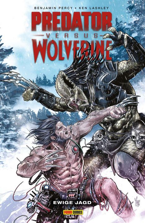 Benjamin Percy: Predator vs. Wolverine, Buch