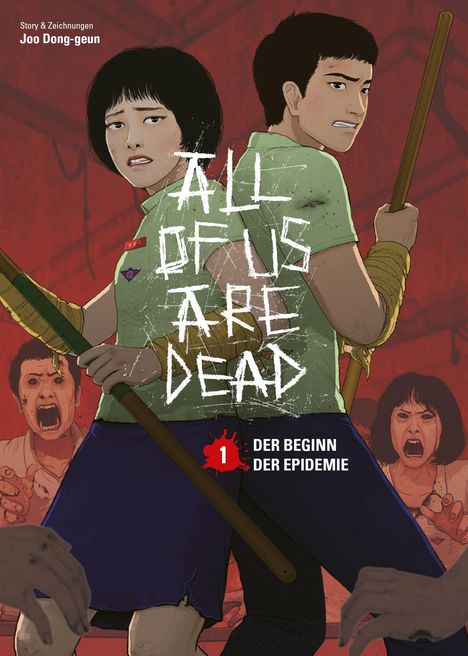 Joo Donggeun: All of us are Dead 01, Buch