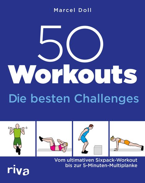 Marcel Doll: 50 Workouts - Die besten Challenges, Buch