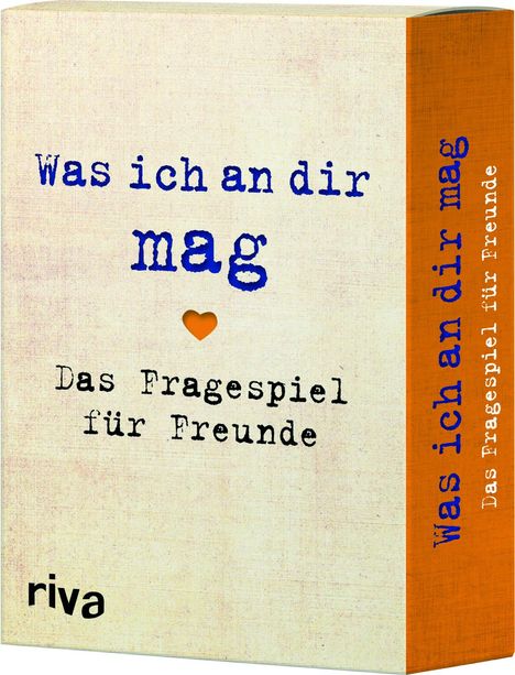 Alexandra Reinwarth: Was ich an dir mag - Das Fragespiel für Freunde, Diverse