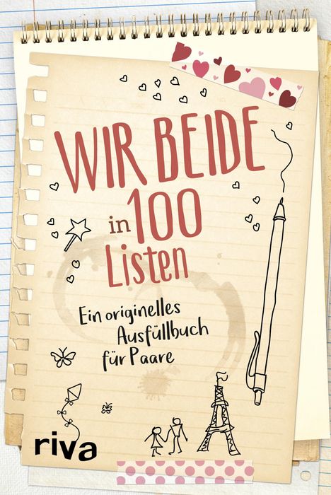 Wir beide in 100 Listen, Buch