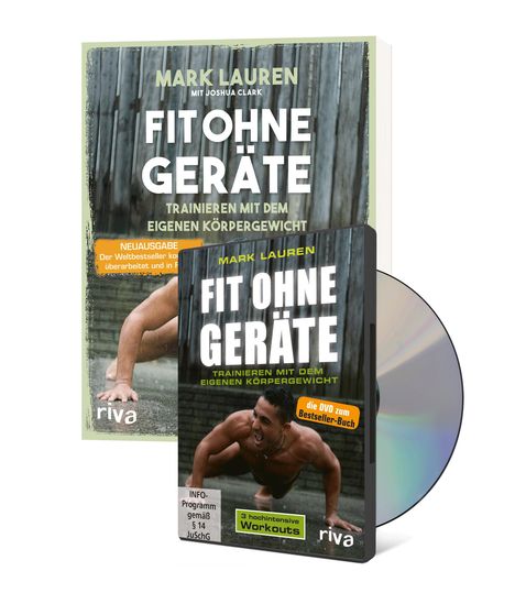 Mark Lauren: Fit ohne Geräte (Buch + DVD), Buch