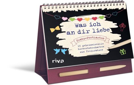 Alexandra Reinwarth: Was ich an dir liebe - Postkarten, Buch