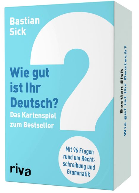 Bastian Sick: Wie gut ist Ihr Deutsch? - Das Kartenspiel zum Bestseller, Spiele
