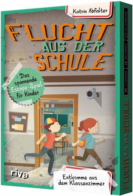 Katrin Abfalter: Flucht aus der Schule - Das spannende Escape-Spiel für Kinder, Spiele