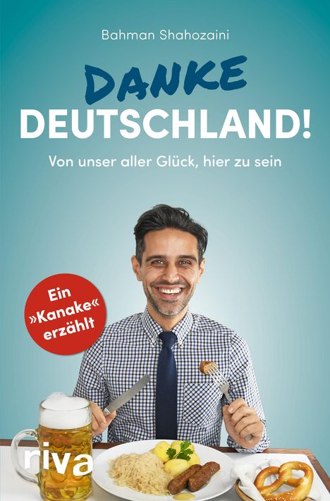 Bahman Shahozaini: Danke, Deutschland!, Buch