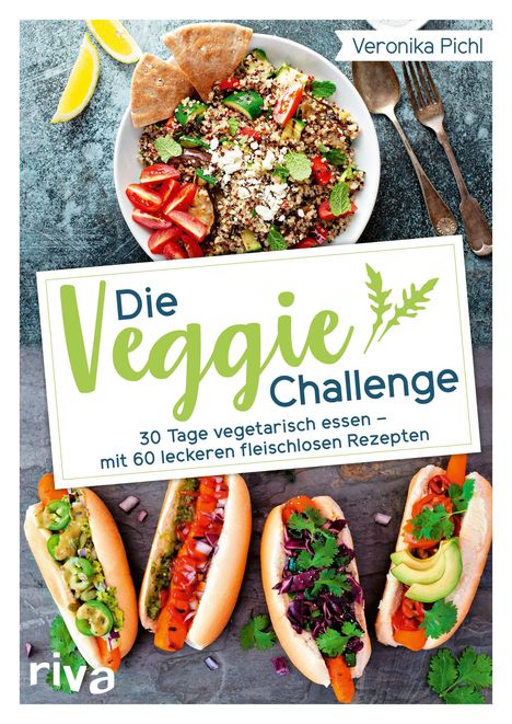 Veronika Pichl: Die Veggie-Challenge, Buch