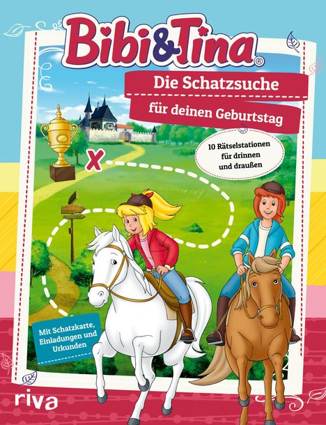 Bibi &amp; Tina - Die Schatzsuche/Schnitzeljagd für deinen Geburtstag, Buch