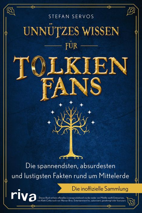 Stefan Servos: Unnützes Wissen für Tolkien-Fans, Buch