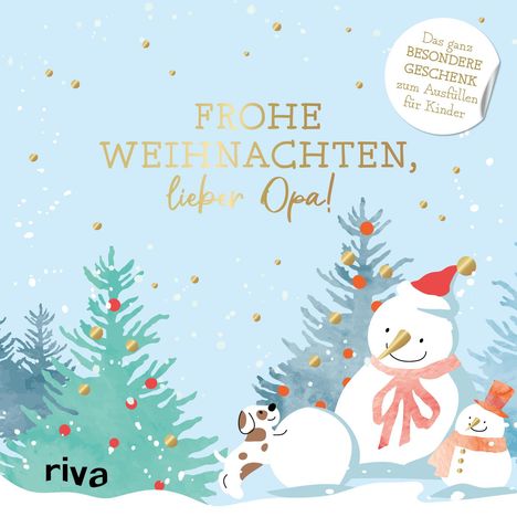 Carola Bell: Frohe Weihnachten, lieber Opa!, Buch