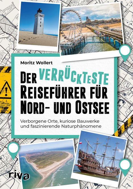 Moritz Wollert: Der verrückteste Reiseführer für Nord- und Ostsee, Buch