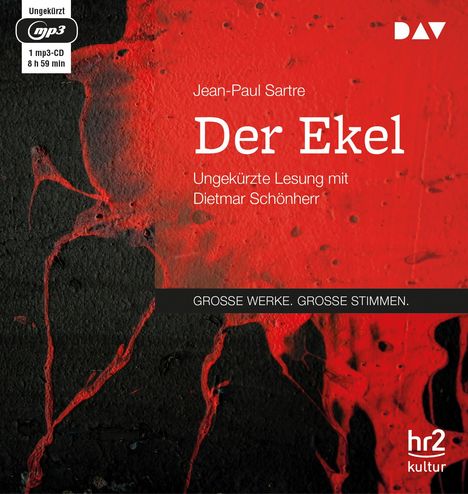 Jean-Paul Sartre: Der Ekel, CD