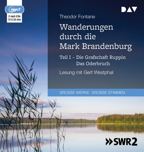 Theodor Fontane: Wanderungen durch die Mark Brandenburg - Teil I, MP3-CD