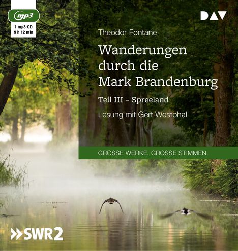 Theodor Fontane: Wanderungen durch die Mark Brandenburg - Teil III, MP3-CD