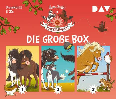 Suza Kolb: Die Haferhorde - Die große Box (Teil 1-3), CD