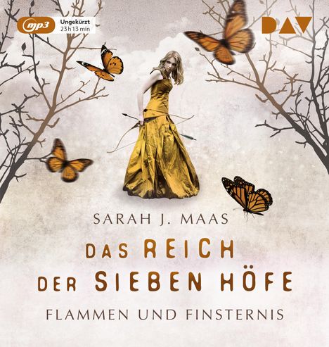 Sarah J. Maas: Das Reich der sieben Höfe - Teil 2: Flammen und Finsternis, 2 MP3-CDs