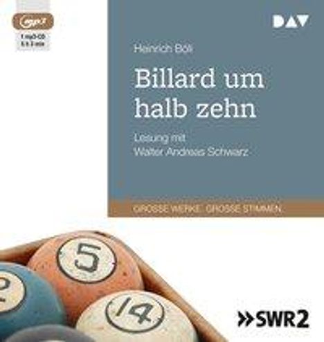 Heinrich Böll: Billard um halb zehn, MP3-CD